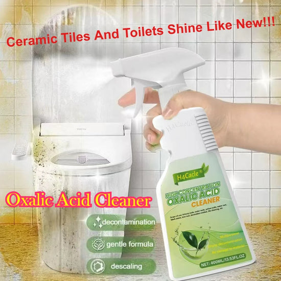 [OXALIC ACID CLEANER] Toilet Cleaning Liquid, Descaling Agent, Eliminate Stubborn Urine Stains and Limescale, Scale Cleaner
